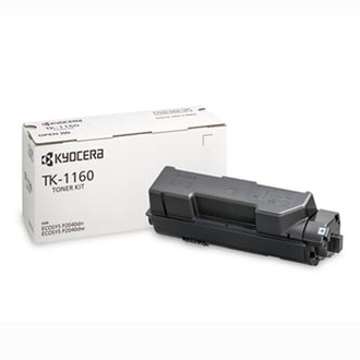 Papírenské zboží - Kyocera originální toner 1T02RY0NL0, black, 7200str., TK-1160, Kyocera ECOSYS P2040dn, P2