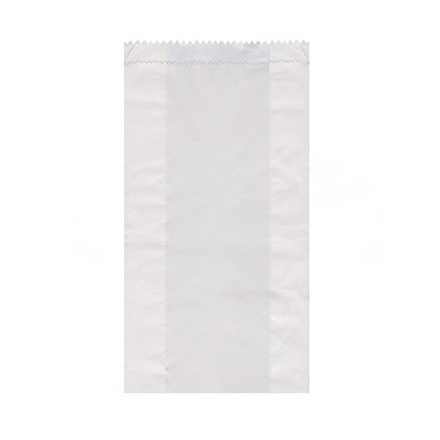 Papírenské zboží - Svačinové papírové sáčky bílé 2,5 kg (15+7 x 35 cm) [1000 ks]