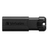 Papírenské zboží - Verbatim USB flash disk, USB 3.0 (3.2 Gen 1), 32GB, PinStripe, Store N Go, schwarz, 49317, USB A, mit herausziehbarem Konnektro