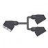Papírenské zboží - Audio/Video Zwillingsstecker, SCART M-Scart 2x F, 0.2, schwarz, Logo, Blister, mit Kabel