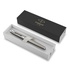 Papírenské zboží - Parker IM Essential Stainless Steel CT Füllfederhalter, F-Feder