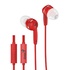 Papírenské zboží - Genius HS-M320, Kopfhörer, ohne Lautstärkeregelung, rot, Earphones typ 3.5 mm jack