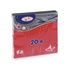 Papírenské zboží - Serviette (PAP FSC Mix) 3-lagig rot 33 x 33 cm [20 St.]