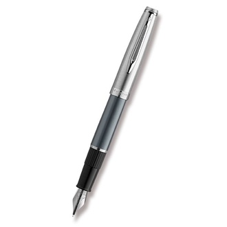 Papírenské zboží - Waterman Embleme Deluxe Grey CT hrot F