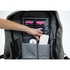Papírenské zboží - Rucksack für Notebook 15,6&quot;, CHICAGO, grau aus Polyester, es ist nicht leicht auszurauben, Logo