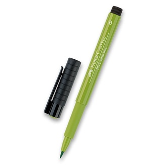 Papírenské zboží - Popisovač Faber-Castell Pitt Artist Pen Brush - zelené odstíny 170