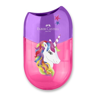 Papírenské zboží - Ořezávátko Faber-Castell Unicorn 2 otvory, s odpadní nádobkou