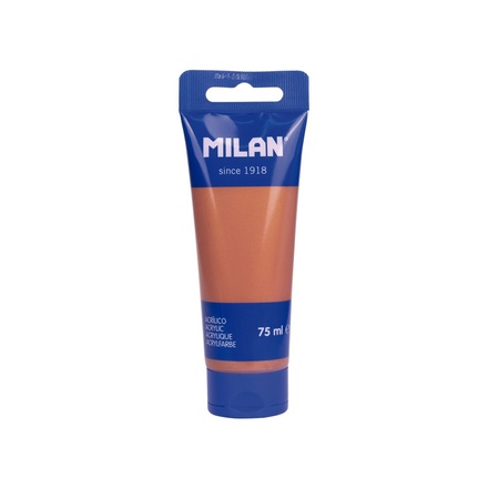 Papírenské zboží - Barva akrylová MILAN 75 ml - mědená