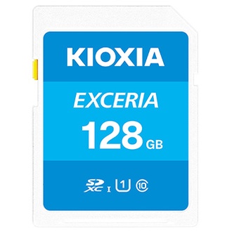 Papírenské zboží - Kioxia Paměťová karta Exceria (N203), 128GB, SDXC, LNEX1L128GG4, UHS-I U1 (Class 10)