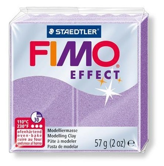 Papírenské zboží - FIMO® efekt lila perleťová 57g