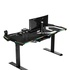 Papírenské zboží - ULTRADESK Spieltisch FORCE - grau, 166x70 cm, 76.5 cm, mit XXL-Mauspad