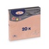 Papírenské zboží - Serviette (PAP FSC Mix) 3-lagig apricot 33 x 33 cm [20 St.]