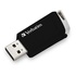 Papírenské zboží - Verbatim USB flash disk, USB 3.0 (3.2 Gen 1), 32GB, Store N Click, schwarz, 49307, USB A, mit herausziehbarem Konnektro