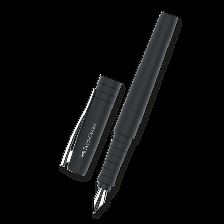 Papírenské zboží - Plnicí pero Faber-Castell Poly Pen M, Černá