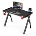 Papírenské zboží - ULTRADESK Spieltisch INVADER - BLACK, 120x64 cm, 75 cm