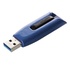 Papírenské zboží - Verbatim USB flash disk, USB 3.0 (3.2 Gen 1), 64GB, V3 MAX, Store N Go, blau, 49807, USB A, mit herausziehbarem Konnektro