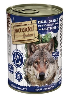 Papírenské zboží - Natural Greatness RENAL - OXALATE veterinární dieta, konzerva pro psy 400g