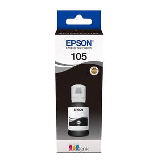 Papírenské zboží - Epson originální ink C13T00Q140, 105, black, 140ml, Epson EcoTank ET-7700, ET-7750 Expres