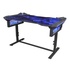 Papírenské zboží - E-blue Spieltisch EGT004BK, 135x78,5cm, 72-91,2cm, RGB-Beleuchtung