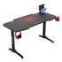 Papírenské zboží - ULTRADESK Spieltisch FRAG - RED, 140x66 cm, 76 cm, mit XXL-Mauspad, mit Ultradesk BEAM