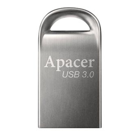 Papírenské zboží - Apacer USB flash disk, USB 3.0 (3.2 Gen 1), 128GB, AH156, stříbrný, AP128GAH156A-1, s pou