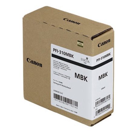 Papírenské zboží - Canon originální ink PFI310MBK, matte black, 330ml, 2358C001, Canon TX-2000, TX-3000, TX-