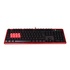 Papírenské zboží - A4Tech B2278, Tastatur CZ, Game, optische Schalter typ verkabelt (USB), schwarz/rot