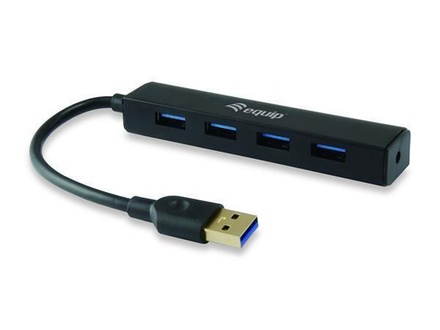 Papírenské zboží - USB HUB "Life", 4 porty, USB 3.2, EQUIP 128953