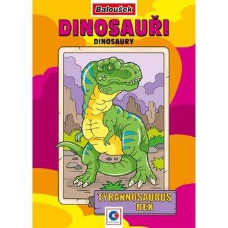 Papírenské zboží - Omalovánka - A5 - Dinosauři