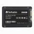 Papírenské zboží - Interne Festplatte SSD Verbatim SATA III, 256GB, Vi550, 49351, 560 MB/s-R, 460 MB/s-W