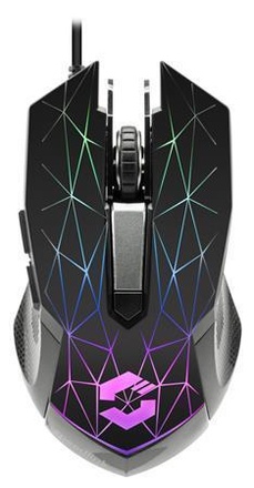 Papírenské zboží - Optická kabelová myš "Reticos", černá, USB, herní, SPEEDLINK