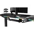 Papírenské zboží - ULTRADESK Spieltisch FORCE - grau, 166x70 cm, 76.5 cm, mit XXL-Mauspad