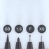 Papírenské zboží - Marker Faber-Castell Pitt Artist Pen Comic schwarz, 4 Stk