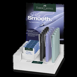 Papírenské zboží - Plnicí pero Faber-Castell Poly Pen stojánek, 15 ks