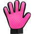 Papírenské zboží - Fellpflegehandschuhe, 16 x 24 cm, Mesh/TPR, rosa