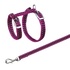Papírenské zboží - Reflektierendes Geschirr mit Katzenleine, 22–42 cm/10 mm, 1,2 m