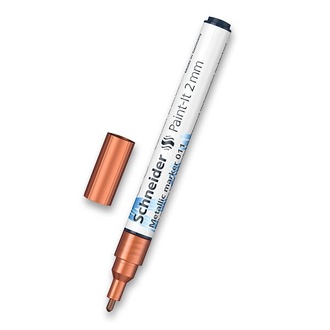 Papírenské zboží - Metalický popisovač Schneider Paint-It 011 měděný