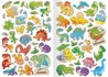 Papírenské zboží - Samolepkový sešit - Dinosauři