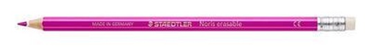 Papírenské zboží - Buntstifte mit Radiergummi „Noris Club“, 12 Farben, Set, sechseckig, STAEDTLER