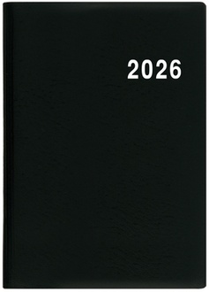 Papírenské zboží - Týdenní diář - Ladislav - PVC - černá