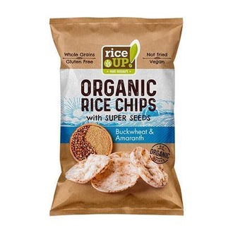Papírenské zboží - Rýžové chipsy "Bio", pohanka s amarantem, 25 g, RICE UP