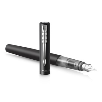 Papírenské zboží - Parker Vector XL Black plnicí pero, hrot M, blistr