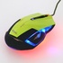 Papírenské zboží - E-blue Maus Mazer R, 2400DPI, optisch, 6Tas., USB verdrahtet, grün
