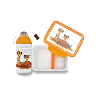 Papírenské zboží - Set Zdravá lahev 0,5 l a Zdravá sváča Surikaty