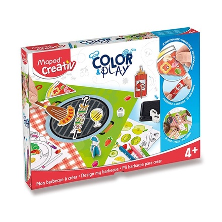 Papírenské zboží - Sada MAPED Creativ Color & Play Grilování