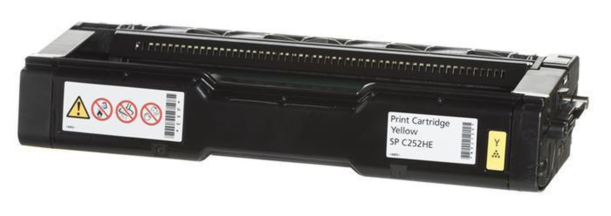 Papírenské zboží - 407719 Toner pro SP C252DN, SP C252SF tiskárny, RICOH žlutá, 6 000 stránek