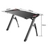 Papírenské zboží - ULTRADESK Spieltisch INVADER - BLACK, 120x64 cm, 75 cm