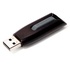 Papírenské zboží - Verbatim USB flash disk, USB 3.0 (3.2 Gen 1), 32GB, V3, Store N Go, schwarz, 49173, USB A, mit herausziehbarem Konnektro