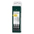 Papírenské zboží - Faber-Castell Pitt Artist Pen 4er-Set, XS, S, F, M, schwarz
