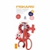 Papírenské zboží - Kinderschere, 13 cm, für Linkshänder, FISKARS „First“, rot aaa
